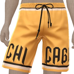 Drop Science Yellow Thick Jersey Shorts