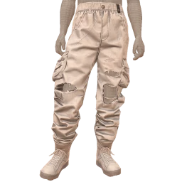 Drop Science Rhythm Ripped Parachute Trousers