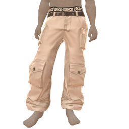 Drop Science White Magic Cargo Jeans