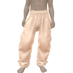 Drop Science Baggy White Snow Pants