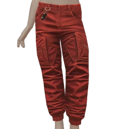 Drop Science Kickflip Red Joggers