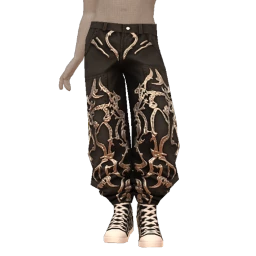 Drop Science Silver Details Jeans