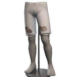 Foal Blanc Jan Ripped Shorts