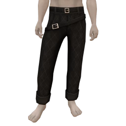 Foal Calligraphy Class Trousers (Black)