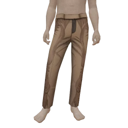 Front Row Werewolf Fur Motif Jeans