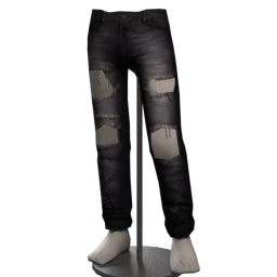 Foal Destroyed Grey Jeans