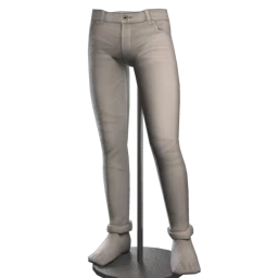 Foal Turned-Up Distressed Jeans - White