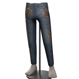Foal Floral Embroidered Jeans