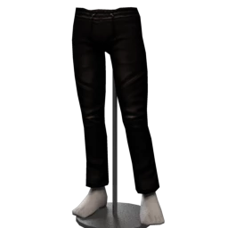 Dig It Leather Trousers - Black