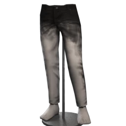 Front Row Painted Jeans