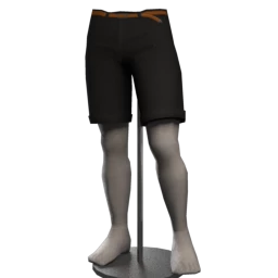 Front Row Chino Shorts - Black