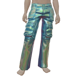 Yume Iridescent Cargo Trousers