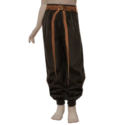 Front Row Frosted Onyx Wide-Leg Trousers