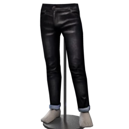 Metallic Sheen Jeans