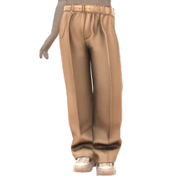 Cloud Nine Casual Soft Beige Trousers