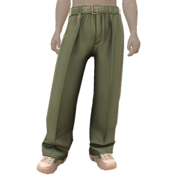 Front Row Midsummer Dream Forest Green Trousers