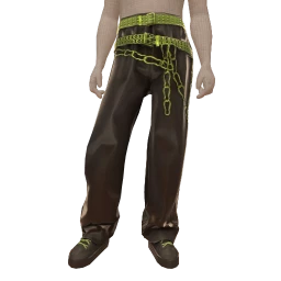 Delirious Spooky Green Chains Pants