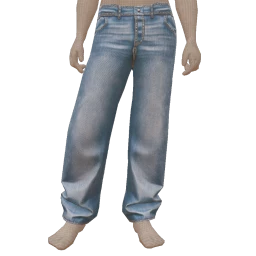 Front Row Basic Cool Blue Jeans