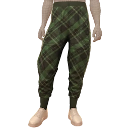 Front Row Autumn Check Joggers