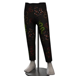 Front Row Snake Garden Trousers