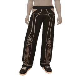 Front Row Bones X-Ray Trousers