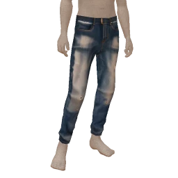 Foal Extreme Faded Blue Denim Jeans