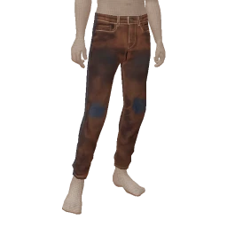 Foal Extreme Faded Brown Suede Trousers