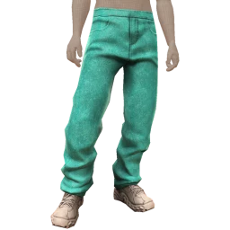 Front Row Crushed Mint Velvet Pants