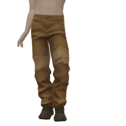 Foal Frayed Knee Autumn Jeans