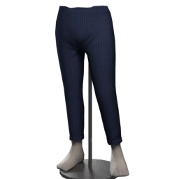 Front Row Turn Up Chinos - Navy