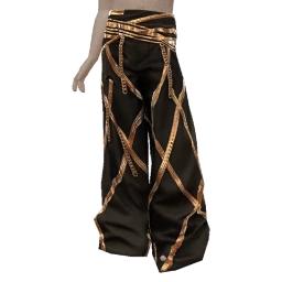 Ikon Elite Black Gold Elegance Trousers