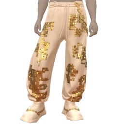 Ikon Elite Gold Pixel Street King Trousers