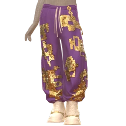 Ikon Elite Violet Pixel Street King Trousers