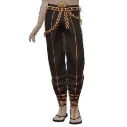 Ikon Elite Gold Chain Harem Pants