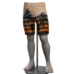 Kijane Board Shorts - Palm Trees