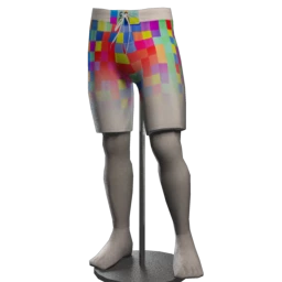Kijane Board Shorts - Digital Fade