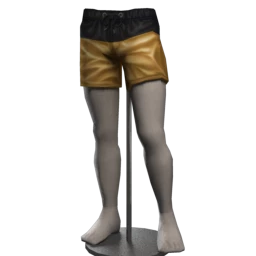 Kijane Gold Fever Metallic Shorts