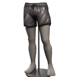 Kijane Titanium Metallic Shorts