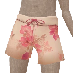 Mahiki Pink Rose Shorts