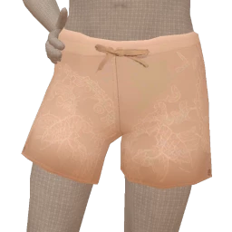 Cloud Nine Cream Lace Shorts