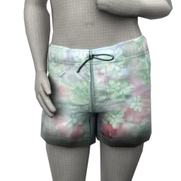 Mahiki Mint Floral Swim Shorts