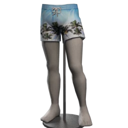 Kijane Hawaiian Horizon Shorts