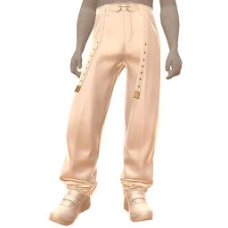 La Haute Couture Ivory Edge Sequence Street Trousers