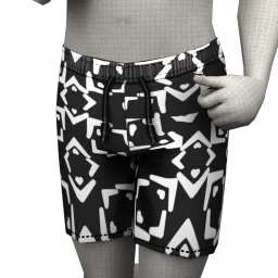 Mahiki Abstraction Swim Shorts