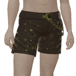 Ikon Elite Green Glow Star Shorts