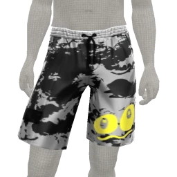 Drop Science Paint Splatter Shorts