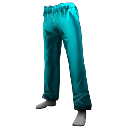 Palermo Gentian Silk Pyjama Bottoms