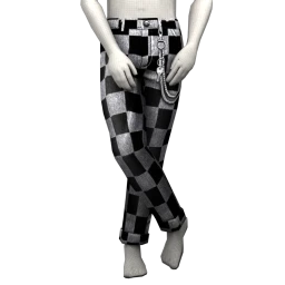 Cruz Checkerboard Jeans