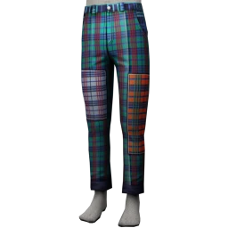 Prevail Panel Patch Trousers (Green)