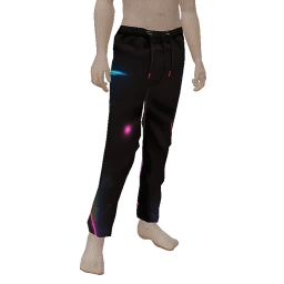 Delirious Neon Star Print Trousers